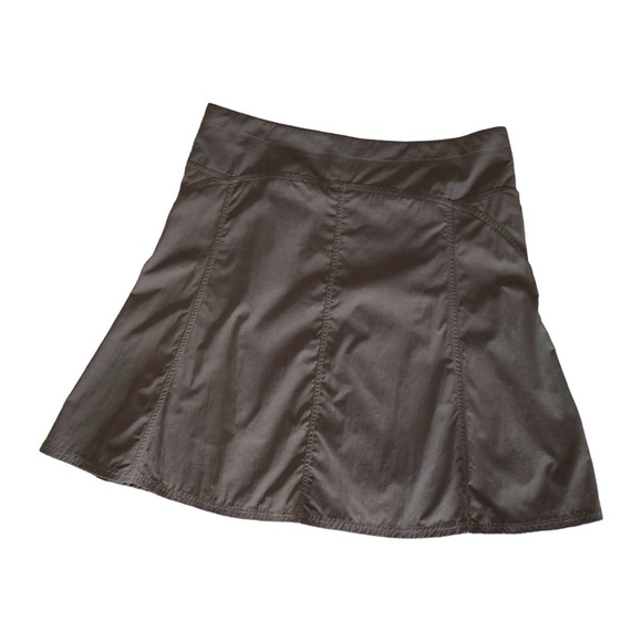 Mountain Hardwear Cargo Hiking Skirt Women's Size 12  Gray Nylon Travel A Line - Picture 5 of 10